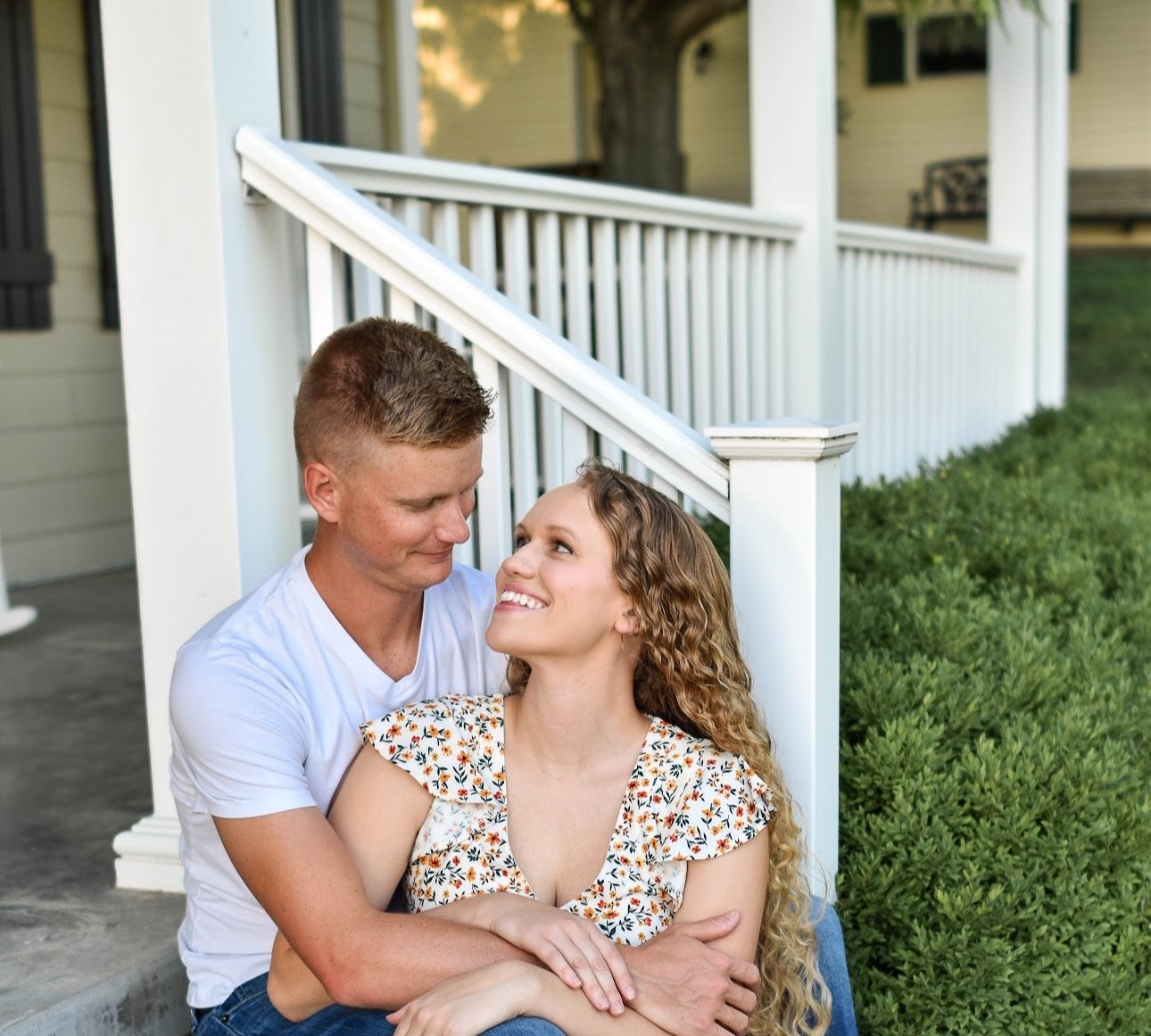 Couple Looking Into Each Others’ Eyes